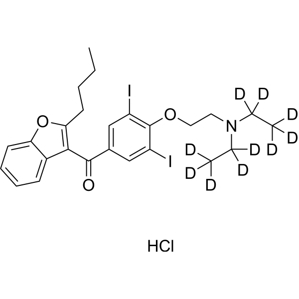 Amiodarone-d10 hydrochloride 1261393-77-4